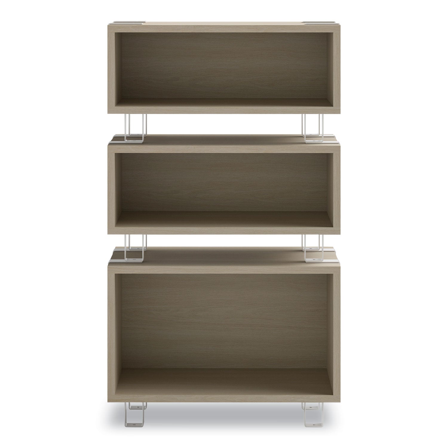 ready-home-office-small-stackable-storage-1-shelf-24w-x-12d-x-1225h-beige-white-ships-in-1-3-business-days_saf5510whna - 3