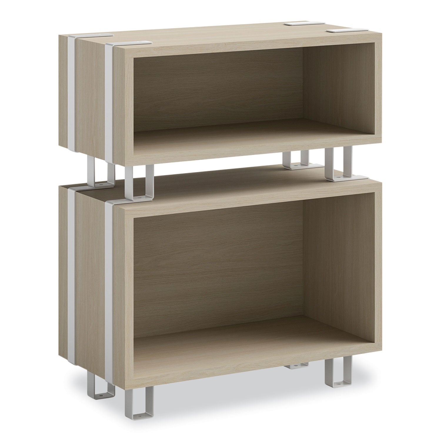 ready-home-office-large-stackable-storage-1-shelf-24w-x-12d-x-1725h-beige-white-ships-in-1-3-business-days_saf5509whna - 5