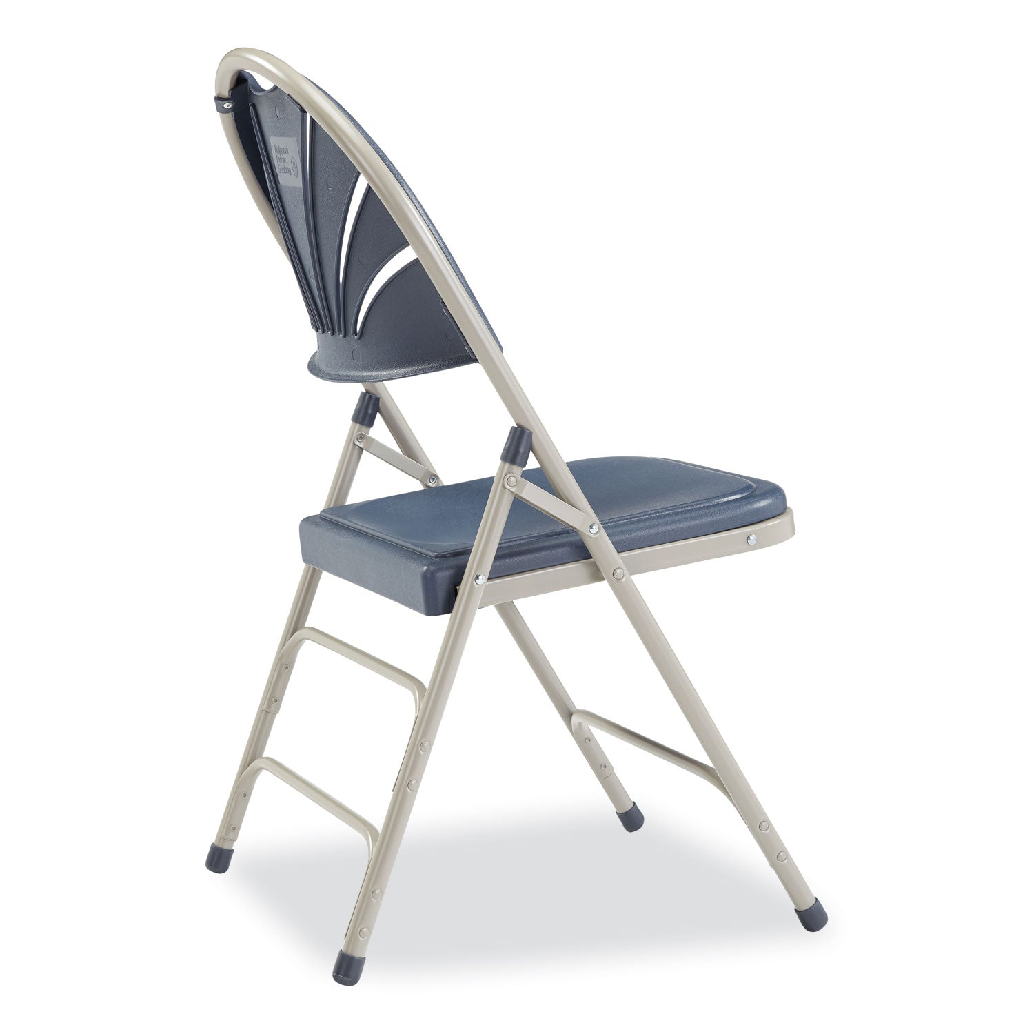 1100-series-deluxe-fan-back-tri-brace-folding-chair-supports-500-lb-dk-blue-seat-back-gray-base4-ctships-in-1-3-bus-days_nps1115 - 4