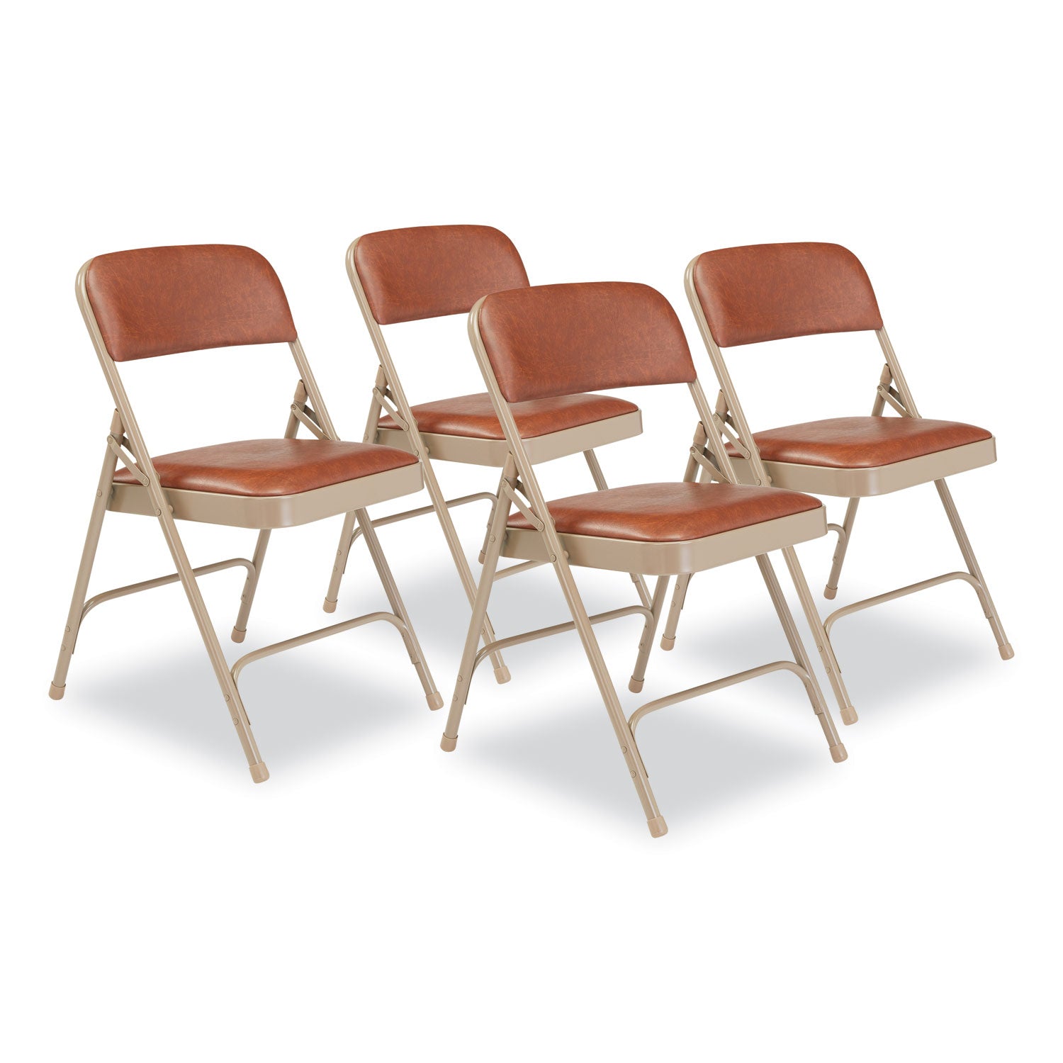 1200-series-vinyl-dual-hinge-folding-chair-supports-500-lb-honey-brown-seat-back-beige-base-4-ct-ships-in-1-3-bus-days_nps1203 - 1