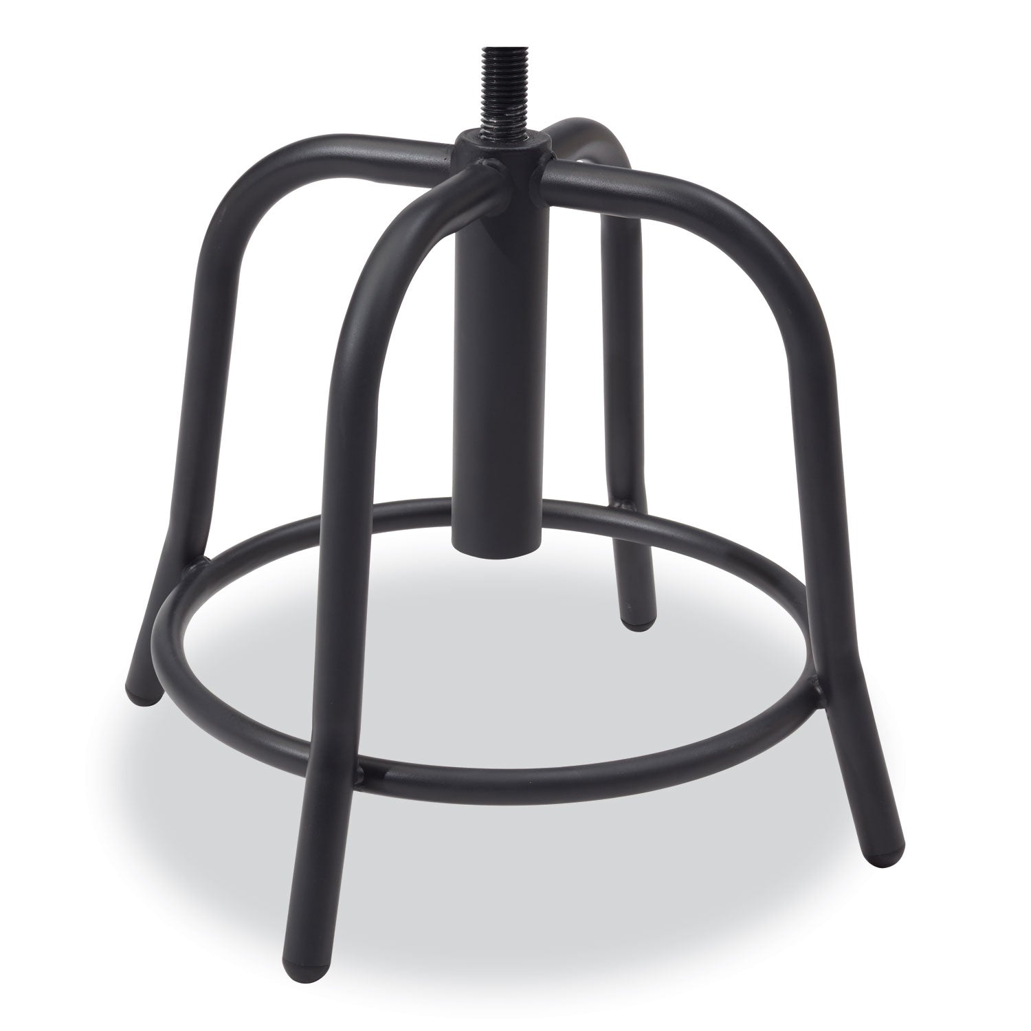 6800 Series Height Adj Metal Seat Stool, Supports 300 lb, 18"-24" Seat Ht, Persian Blue Seat/Black Base,Ships in 1-3 Bus Days