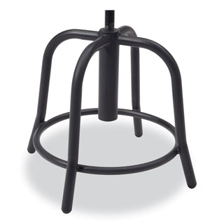6800 Series Height Adj Metal Seat Stool, Supports 300 lb, 18"-24" Seat Ht, Persian Blue Seat/Black Base,Ships in 1-3 Bus Days