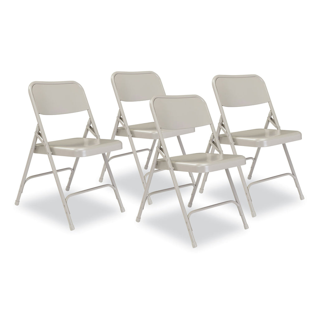 200-series-premium-all-steel-double-hinge-folding-chair-supports-500-lb-1725-seat-ht-gray-4-ct-ships-in-1-3-bus-days_nps202 - 1