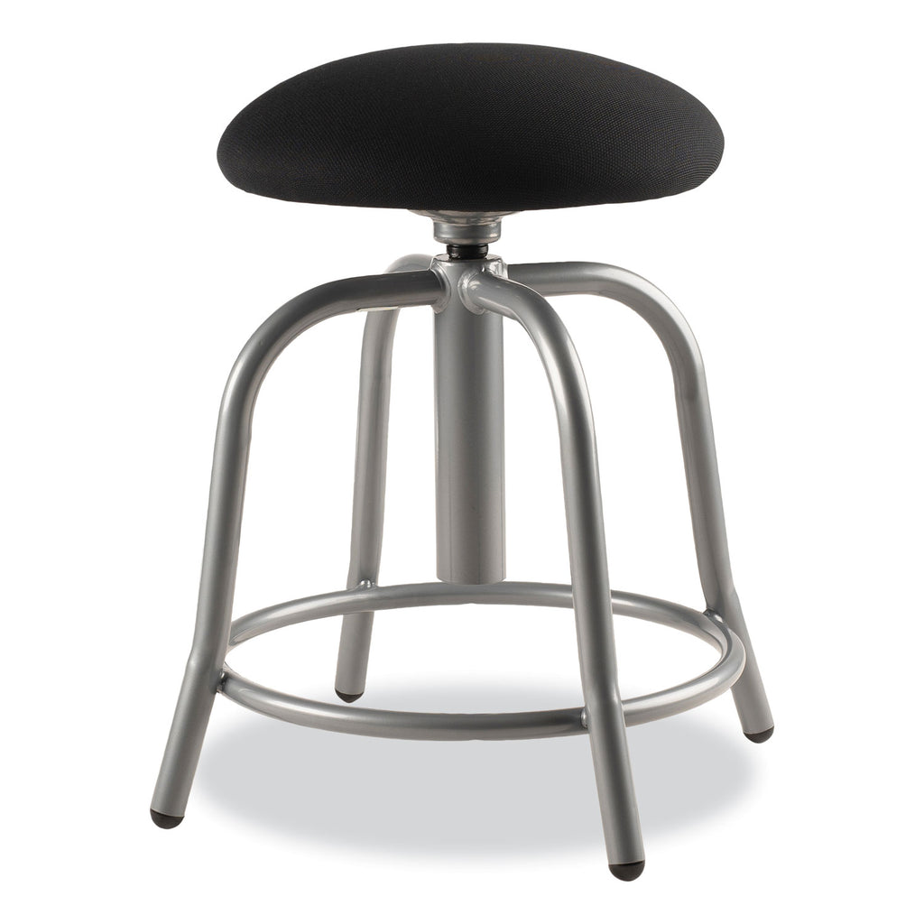 6800-series-height-adj-fabric-seat-swivel-stool-supports-300-lb-18-25-seat-ht-black-seat-gray-baseships-in-1-3-bus-days_nps6810s02 - 1