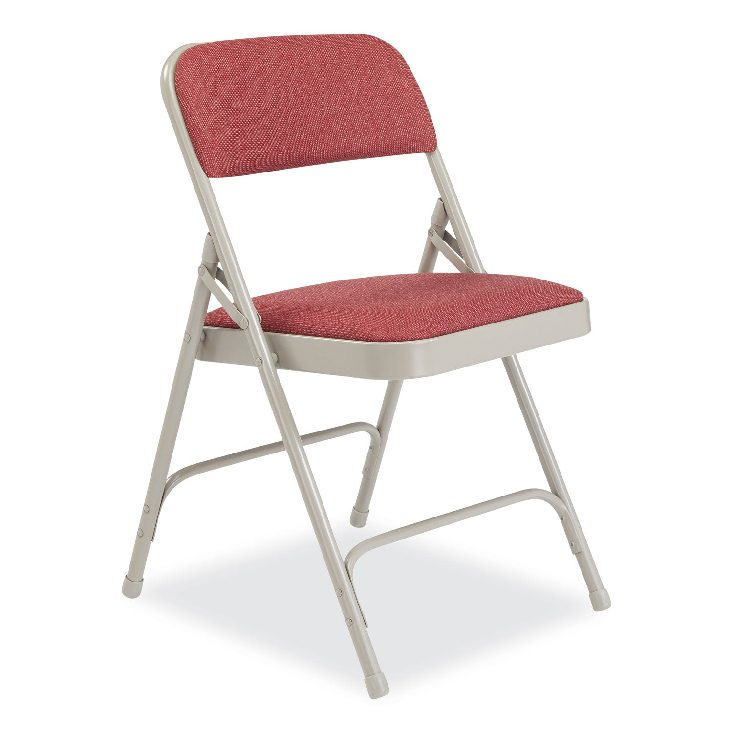 2200-series-fabric-dual-hinge-premium-folding-chair-supports-500lb-cabernet-seat-backgray-base4-ct-ships-in-1-3-bus-days_nps2208 - 2