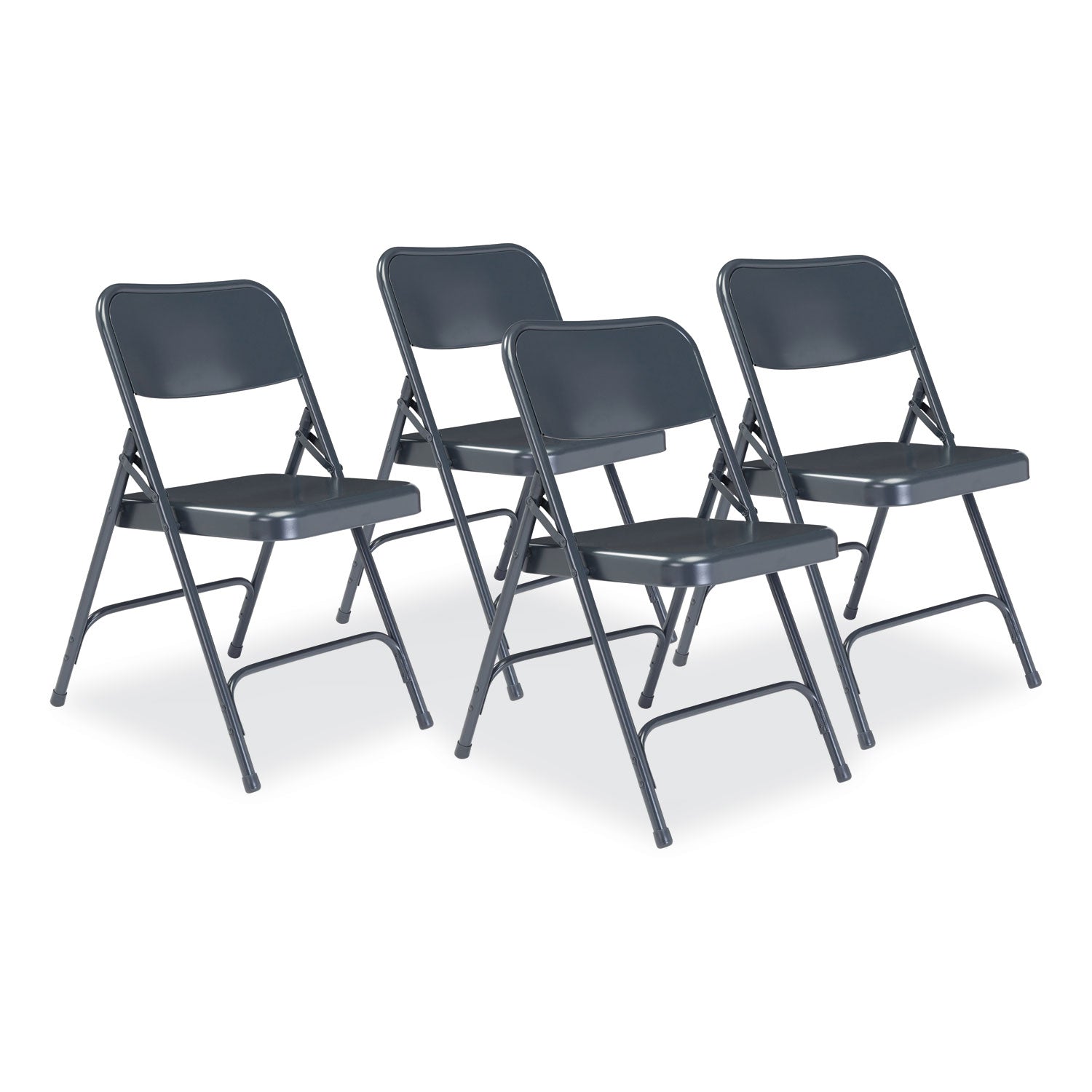 200-series-premium-all-steel-double-hinge-folding-chair-supports-500-lb-1725-seat-ht-blue-4-ct-ships-in-1-3-bus-days_nps204 - 1