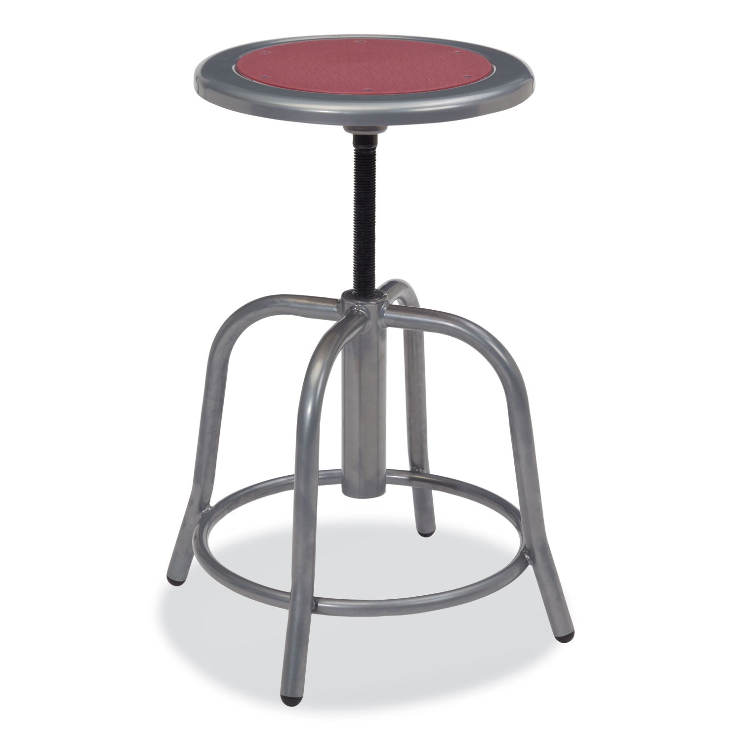 6800-series-height-adj-metal-seat-swivel-stool-supports-300lb-18-24-seat-htburgundy-seat-gray-baseships-in-1-3-bus-days_nps681802 - 2