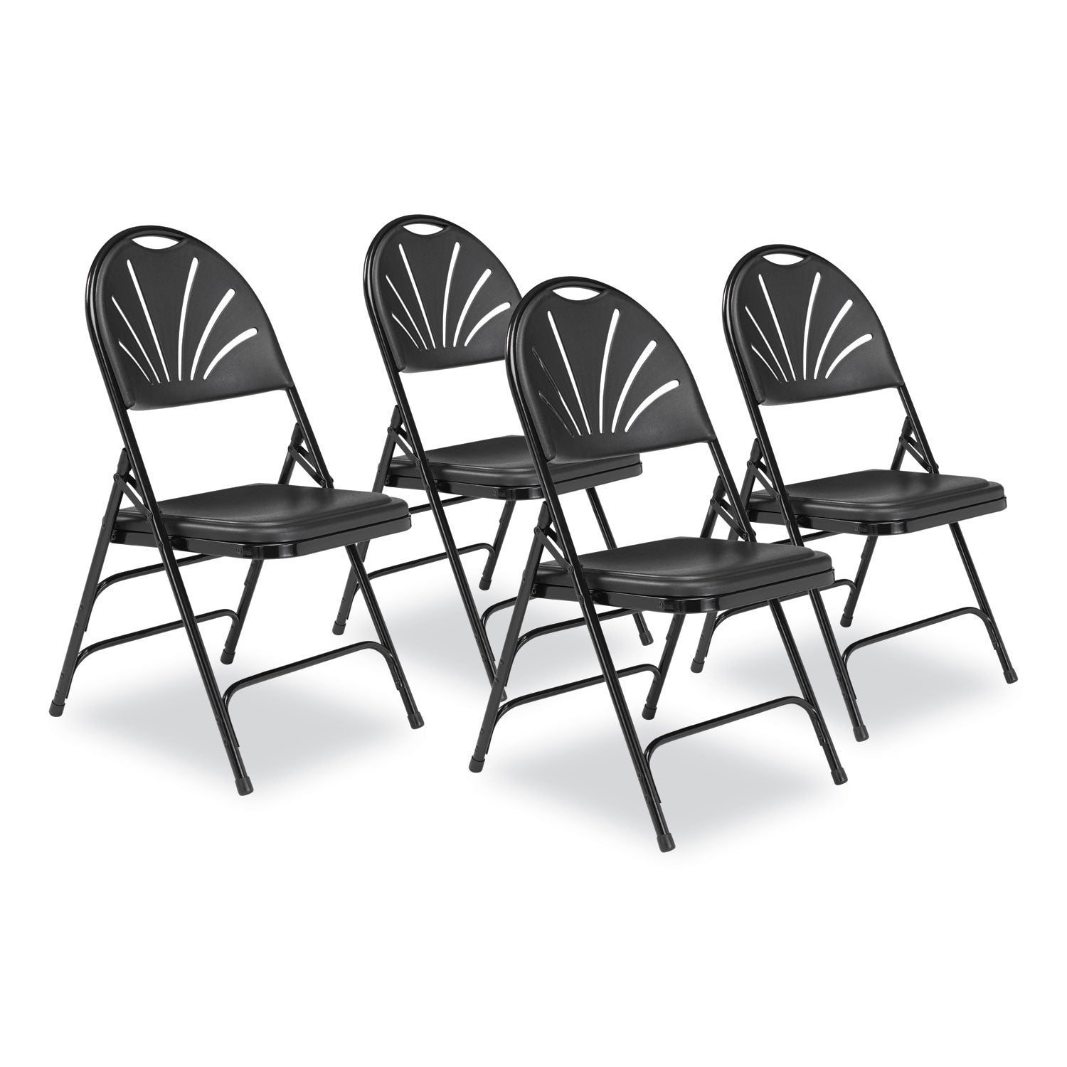 1100-series-fan-back-tri-brace-dual-hinge-folding-chair-supports-500-lb-1775-seat-ht-black-4-ct-ships-in-1-3-bus-days_nps1110 - 1