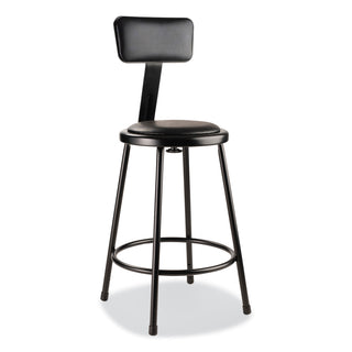 6400-series-heavy-duty-vinyl-padded-stool-w-backrest-supports-300lb-24-seat-ht-black-seat-back-baseships-in-1-3-bus-days_nps6424b10 - 1