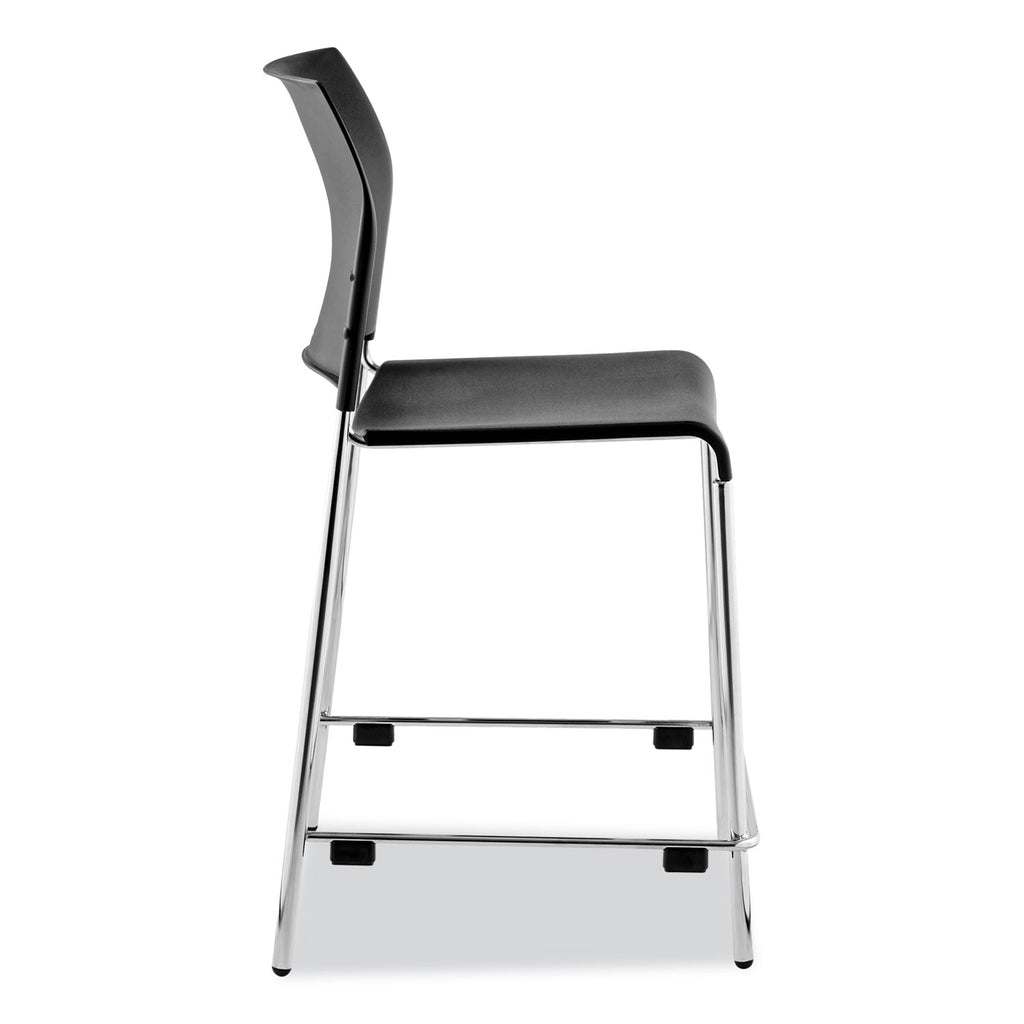 cafetorium-counter-height-stool-supports-up-to-300-lb-24-seat-height-black-seat-back-chrome-base-ships-in-1-3-bus-days_nps8810c1110 - 3