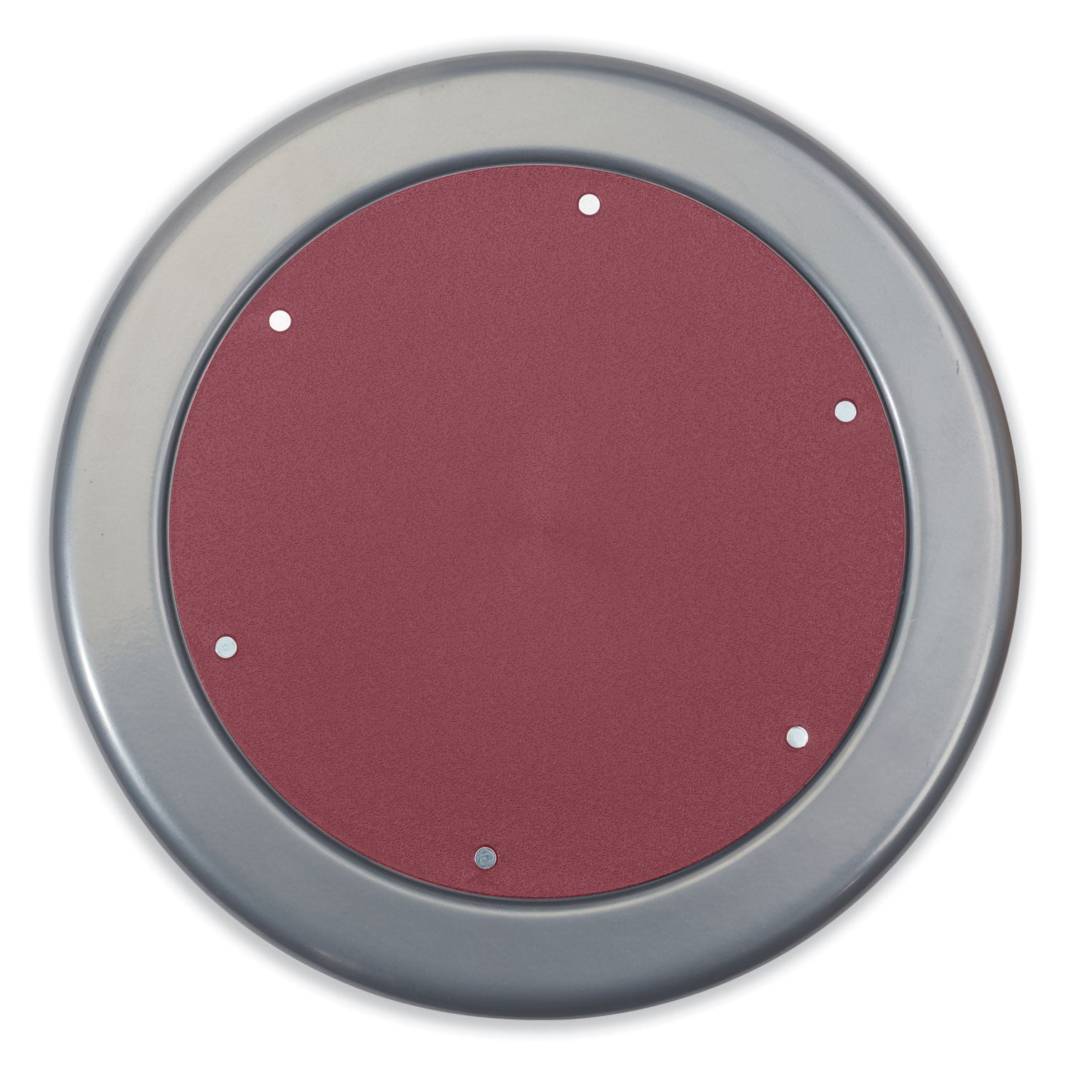 6800 Series Height Adj Metal Seat Swivel Stool, Supports 300lb, 18"-24" Seat Ht,Burgundy Seat/Gray Base,Ships in 1-3 Bus Days