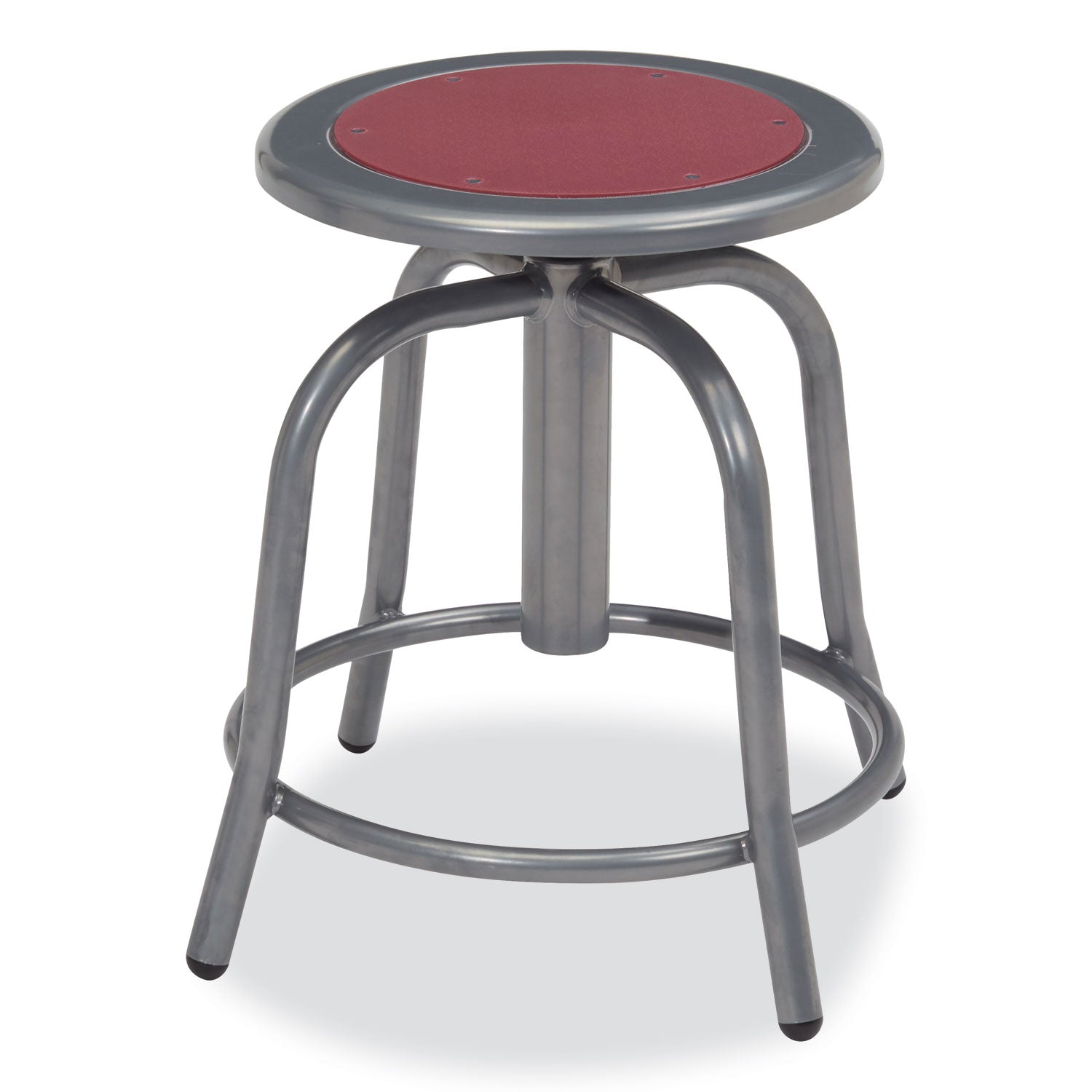 6800-series-height-adj-metal-seat-swivel-stool-supports-300lb-18-24-seat-htburgundy-seat-gray-baseships-in-1-3-bus-days_nps681802 - 1