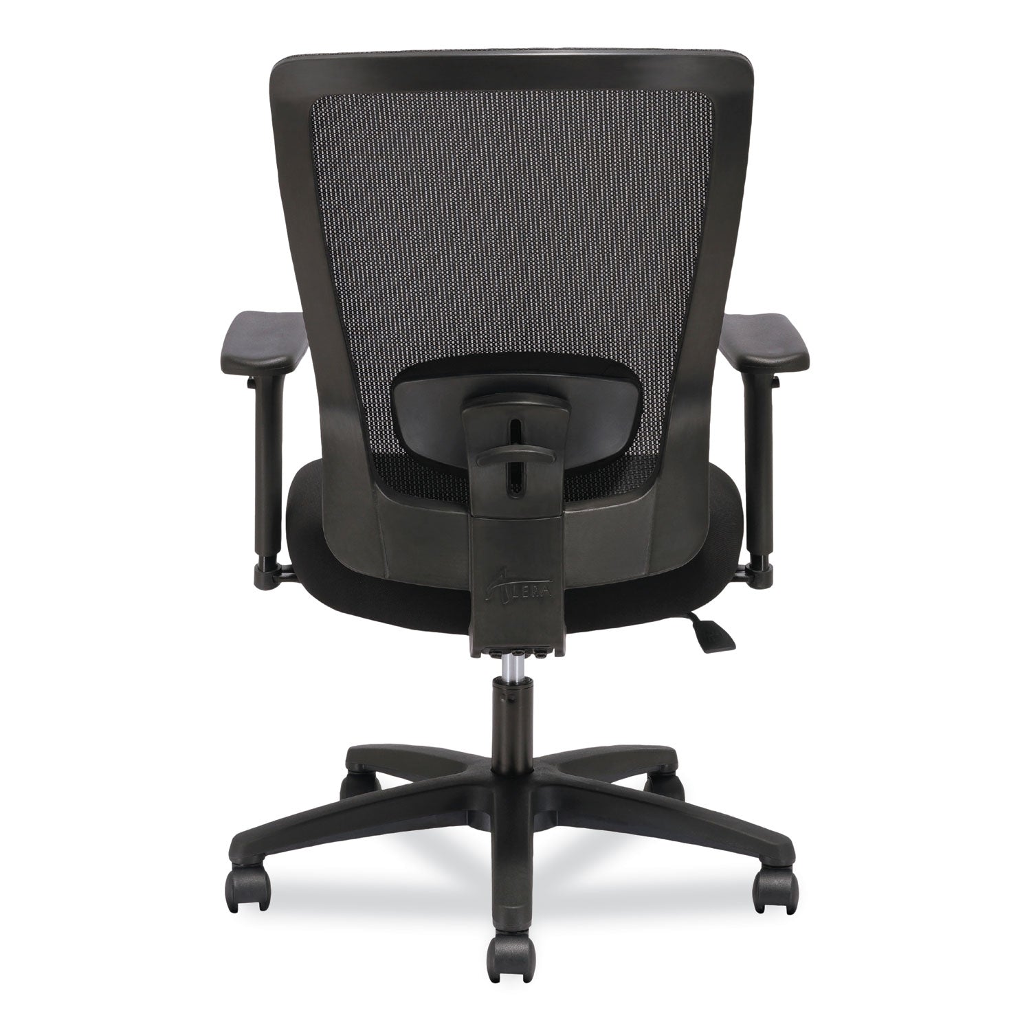 Alera Envy Series Mesh High-Back Swivel/Tilt Chair, Supports Up to 250 lb, 16.88" to 21.5" Seat Height, Black - 