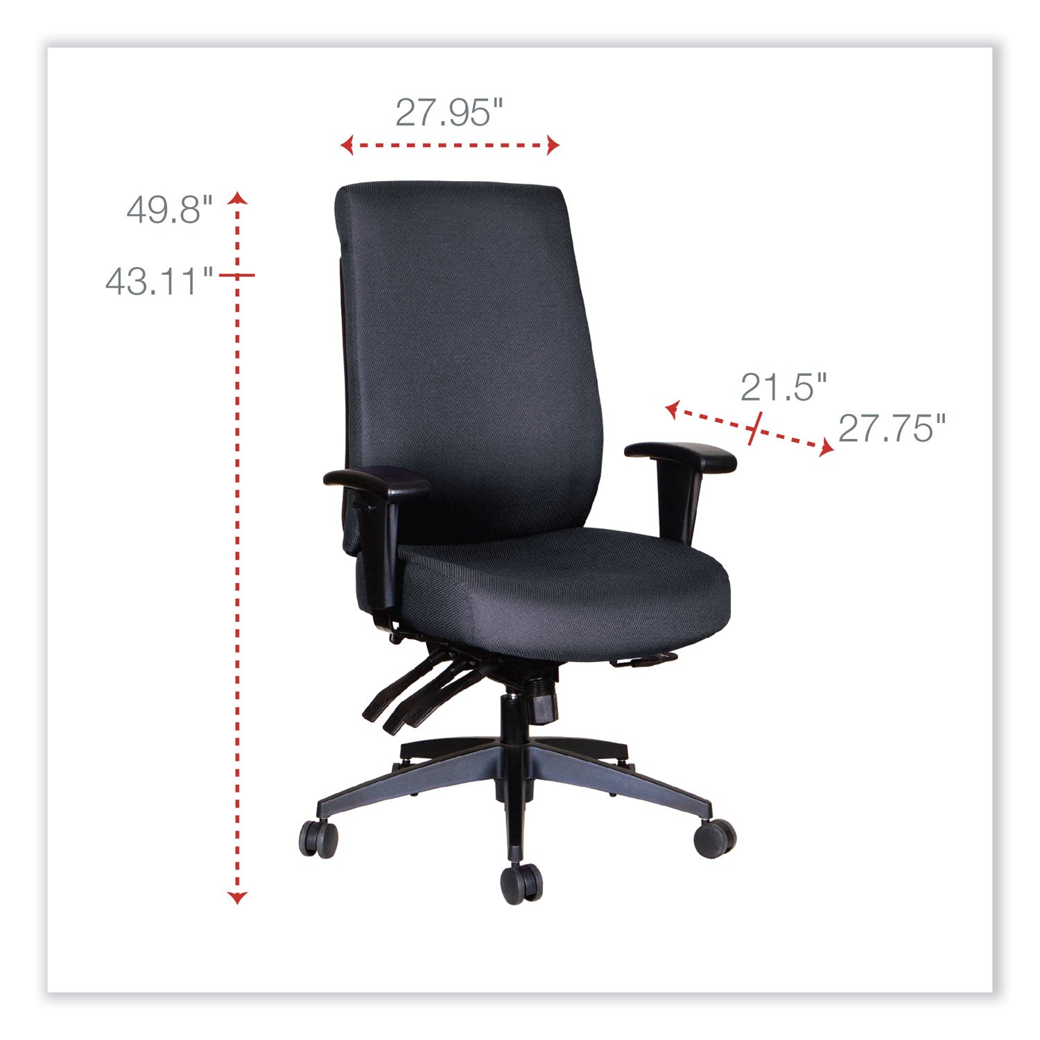 alera-wrigley-series-high-performance-high-back-multifunction-task-chair-supports-275-lb-187-to-2224-seat-height-black_alehpm4101 - 2