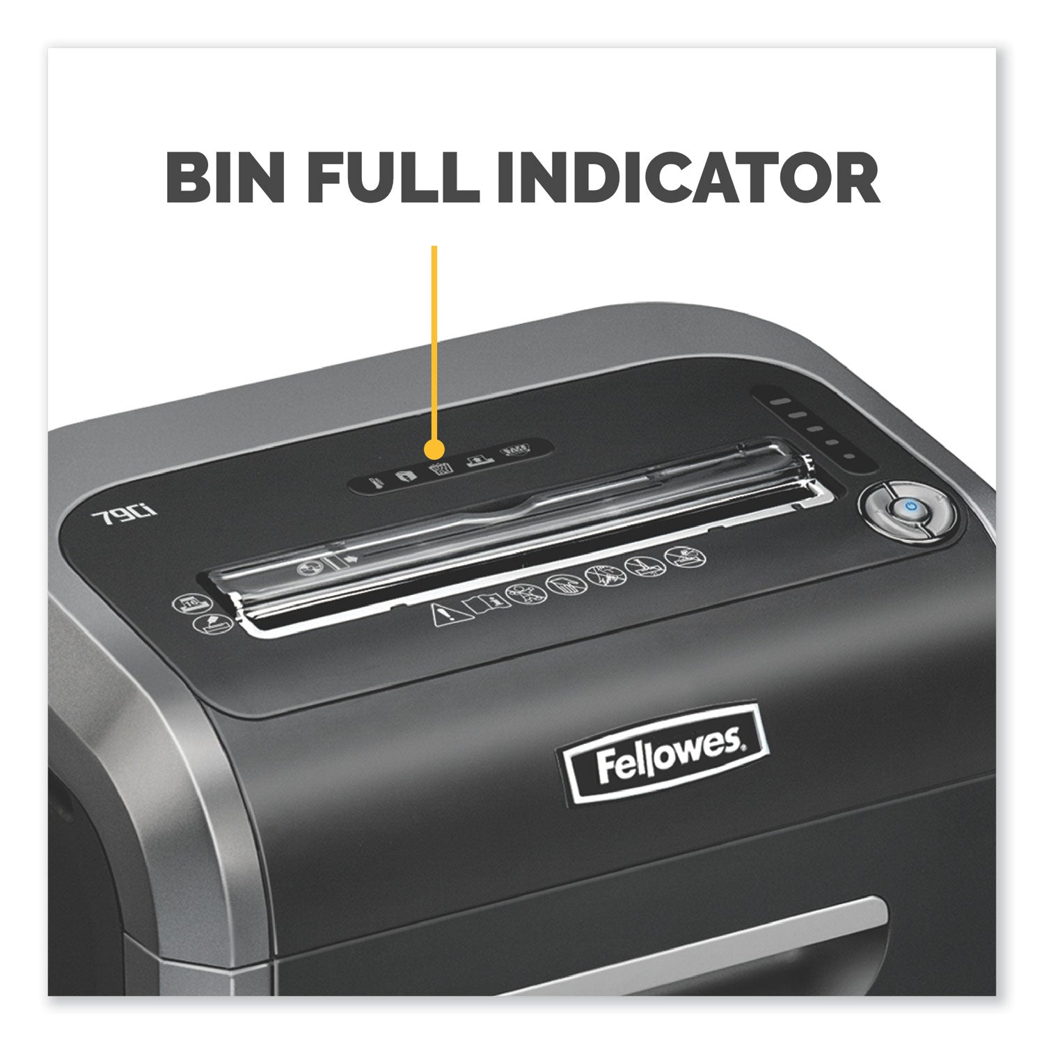 Powershred 79Ci 100% Jam Proof Cross-Cut Shredder, 16 Manual Sheet Capacity - 
