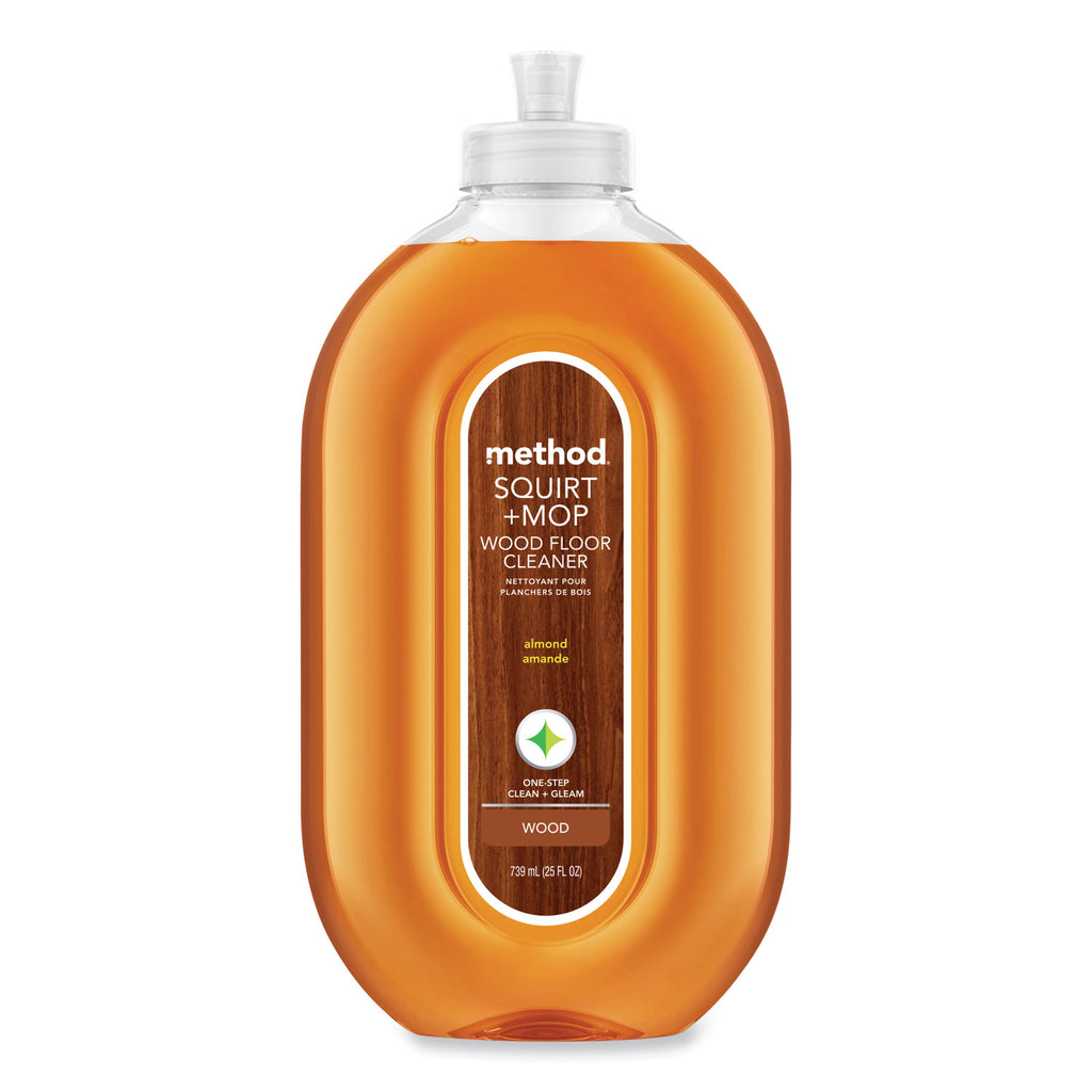 Squirt + Mop Wood Floor Cleaner, Almond Scent, 25 oz Squirt Bottle