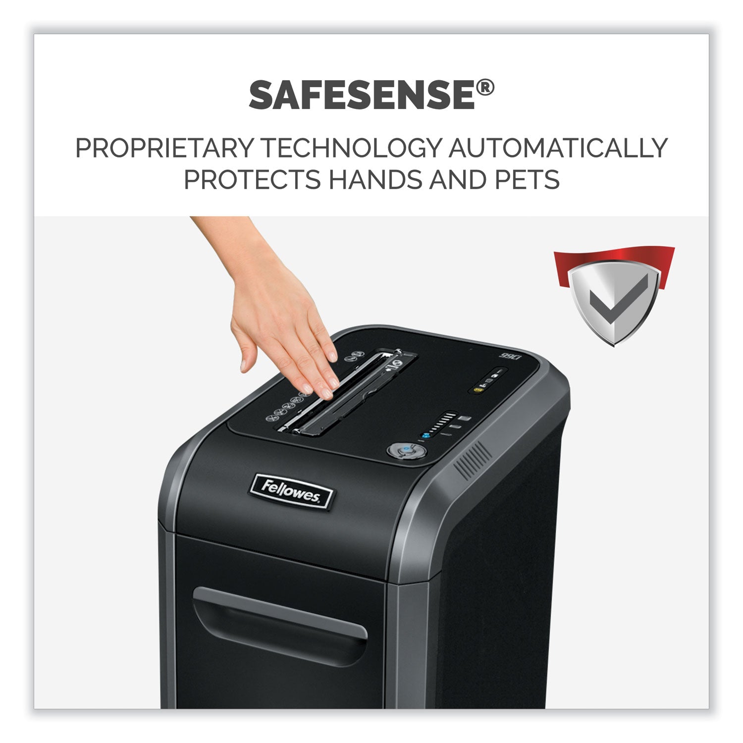 Powershred 99Ci 100% Jam Proof Cross-Cut Shredder, 18 Manual Sheet Capacity - 