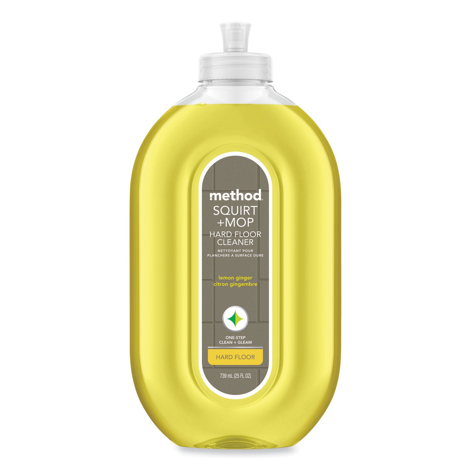 Squirt + Mop Hard Floor Cleaner, 25 oz Spray Bottle, Lemon Ginger Scent - 