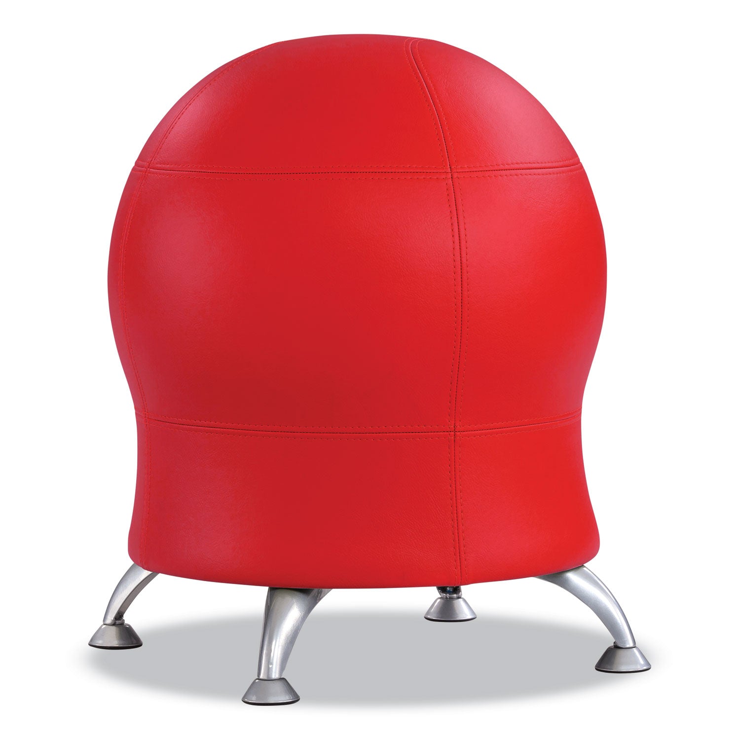 zenergy-ball-chair-backless-supports-up-to-250-lb-red-vinyl-ships-in-1-3-business-days_saf4751rv - 1