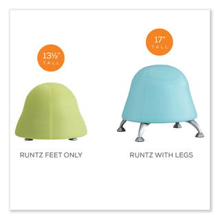 runtz-ball-chair-backless-supports-up-to-250-lb-blue-fabric-seat-silver-base-ships-in-1-3-business-days_saf4755bu - 3
