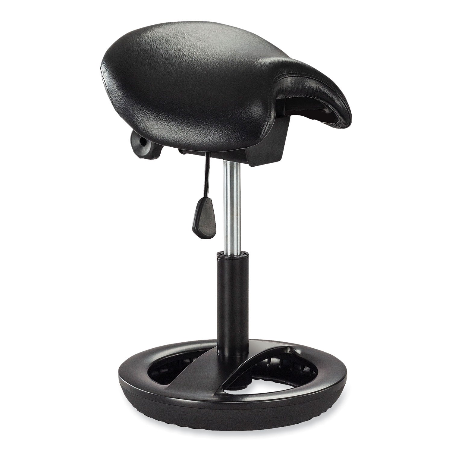 twixt-sitting-height-saddle-seat-stool-backless-max-300lb-19-to-24-high-seatblack-seat-base-ships-in-1-3-business-days_saf3005bv - 1