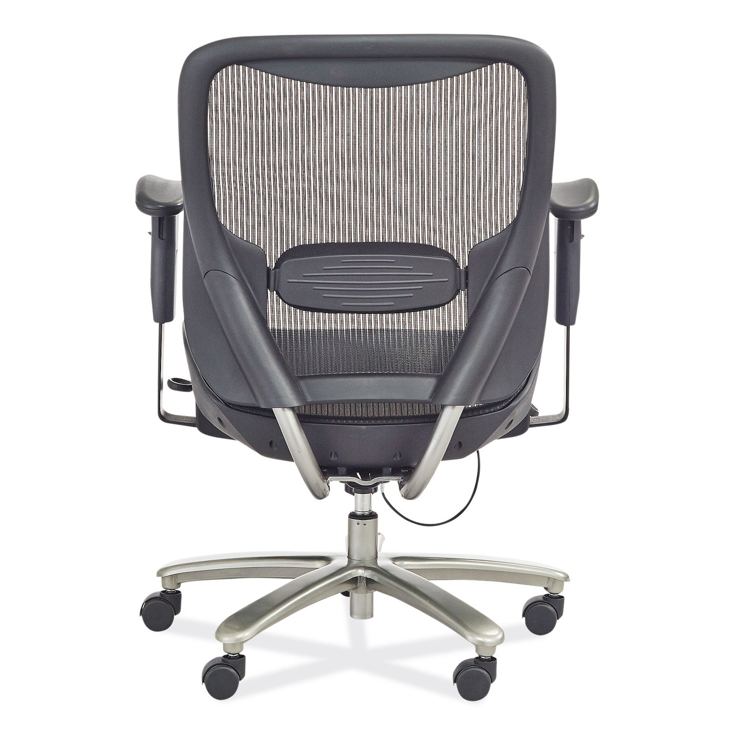 lineage-big-&-tall-all-mesh-task-chair-supports-400lb-195--2325-high-black-seatchrome-baseships-in-1-3-business-days_saf3505bl - 6