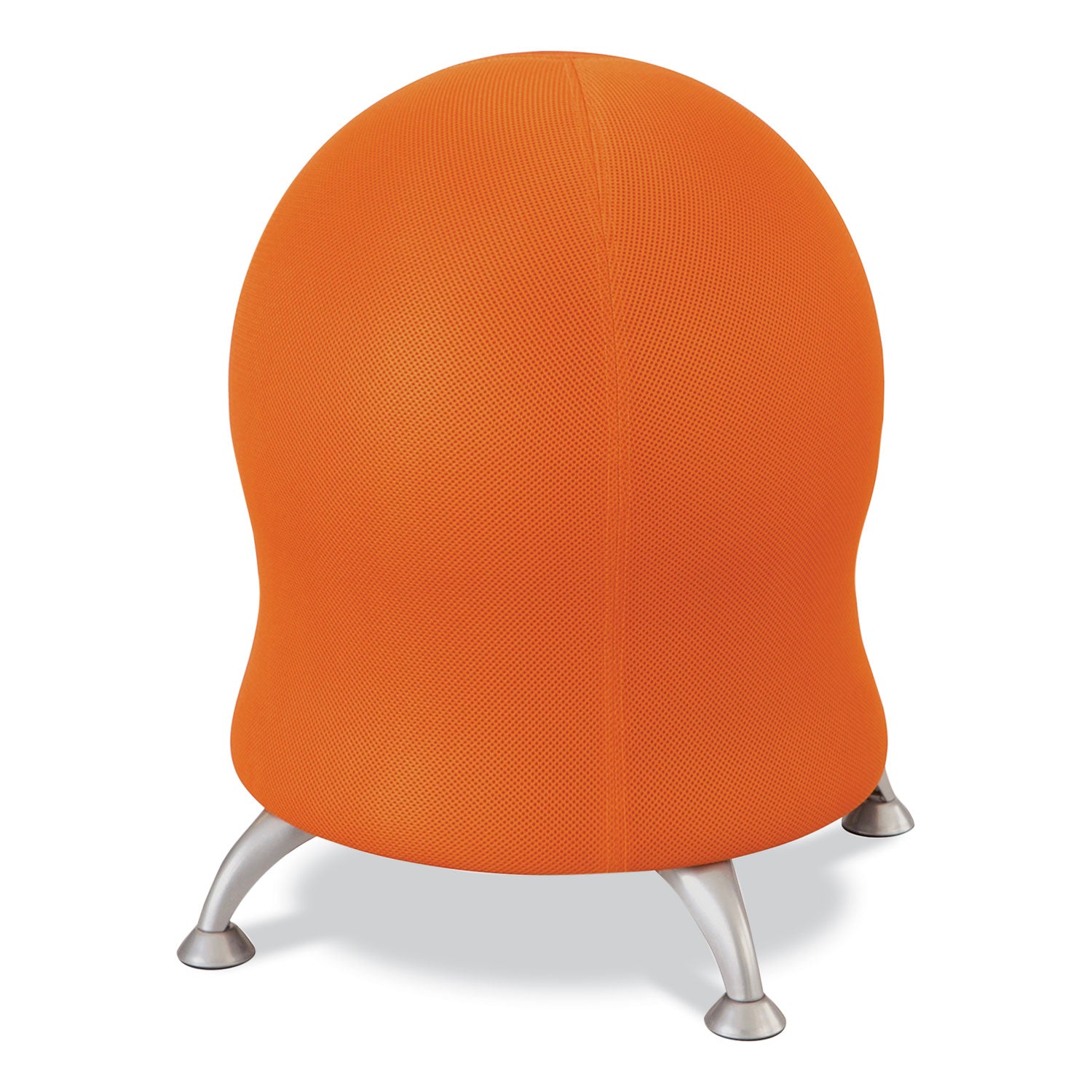 zenergy-ball-chair-backless-supports-up-to-250-lb-orange-fabric-ships-in-1-3-business-days_saf4750or - 1