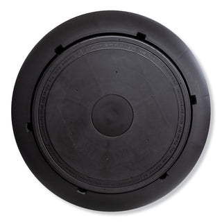 Runtz Swivel Ball Chair, Backless, Supports Up to 250 lb, Black Vinyl, Ships in 1-3 Business Days