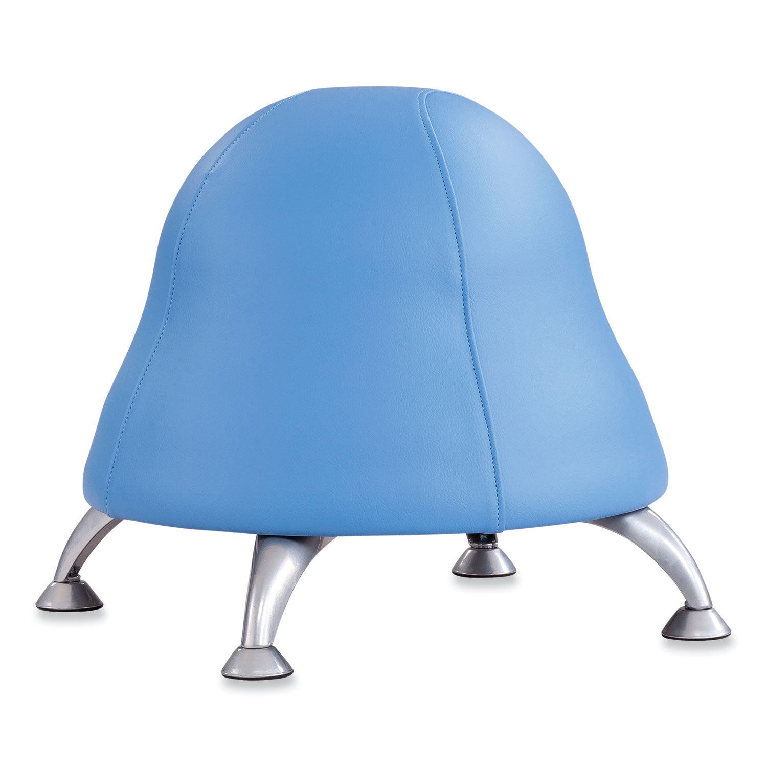 runtz-ball-chair-backless-supports-up-to-250-lb-baby-blue-vinyl-seat-silver-base-ships-in-1-3-business-days_saf4756buv - 1