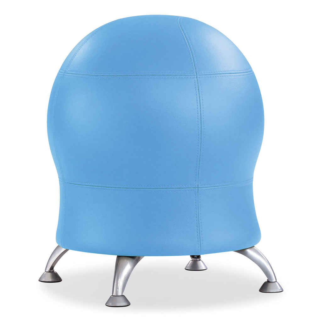 zenergy-ball-chair-backless-supports-up-to-250-lb-baby-blue-vinyl-ships-in-1-3-business-days_saf4751buv - 1
