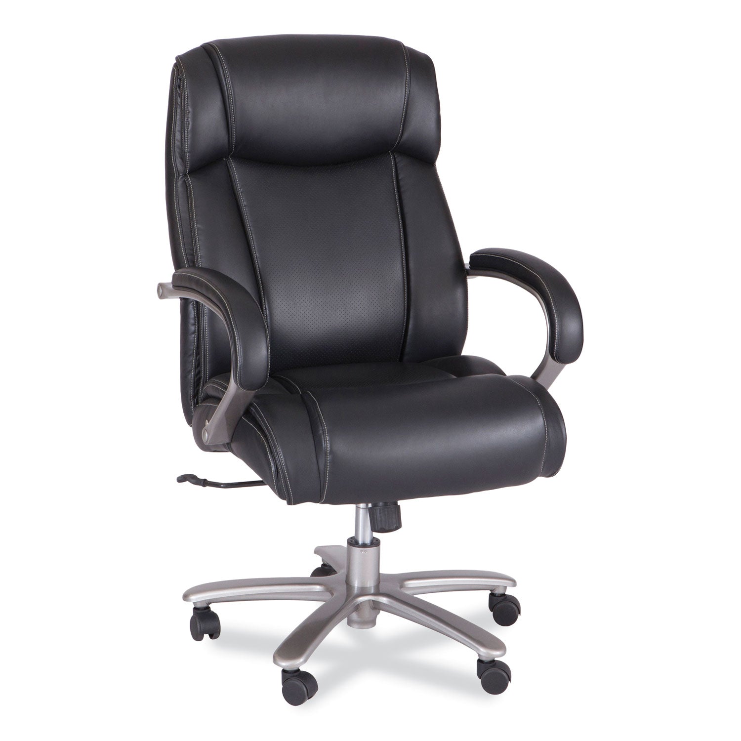 lineage-big-&-tall-high-back-task-chair-max-500-lb-205-to-2425-high-black-seat-chrome-base-ships-in-1-3-business-days_saf3502bl - 1