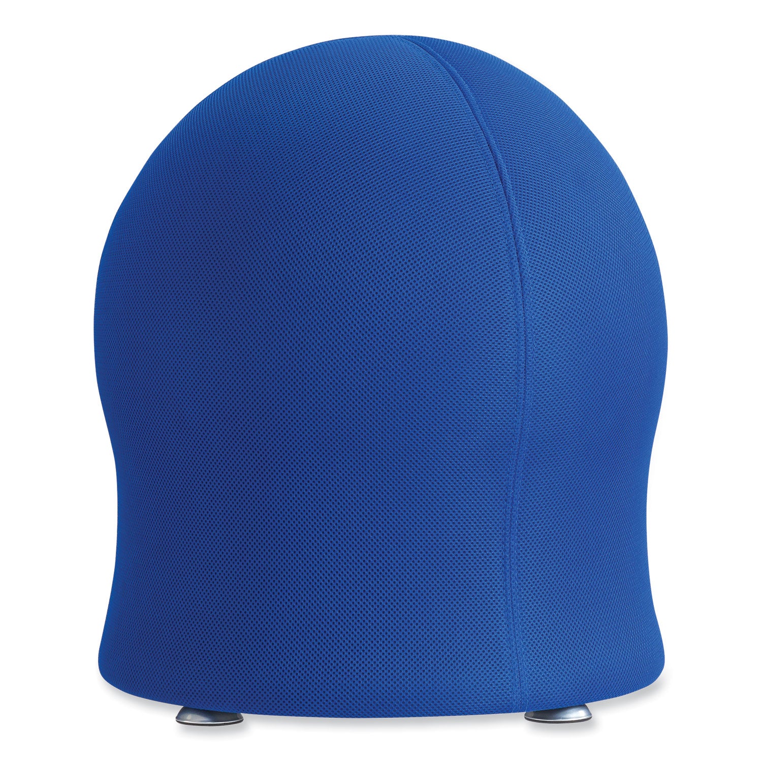 Zenergy Ball Chair, Backless, Supports Up to 250 lb, Blue Fabric, Ships in 1-3 Business Days