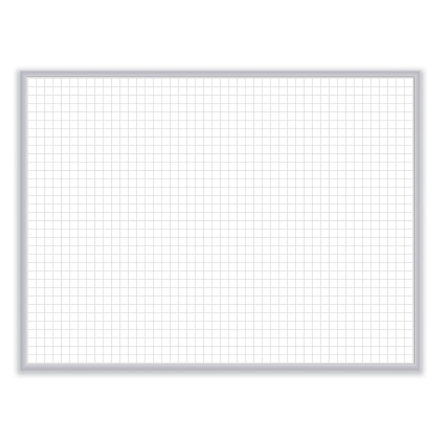 1-x-1-grid-magnetic-whiteboard-485-x-365-white-gray-surface-satin-aluminum-frame-ships-in-7-10-business-days_ghegrpm321g34 - 1