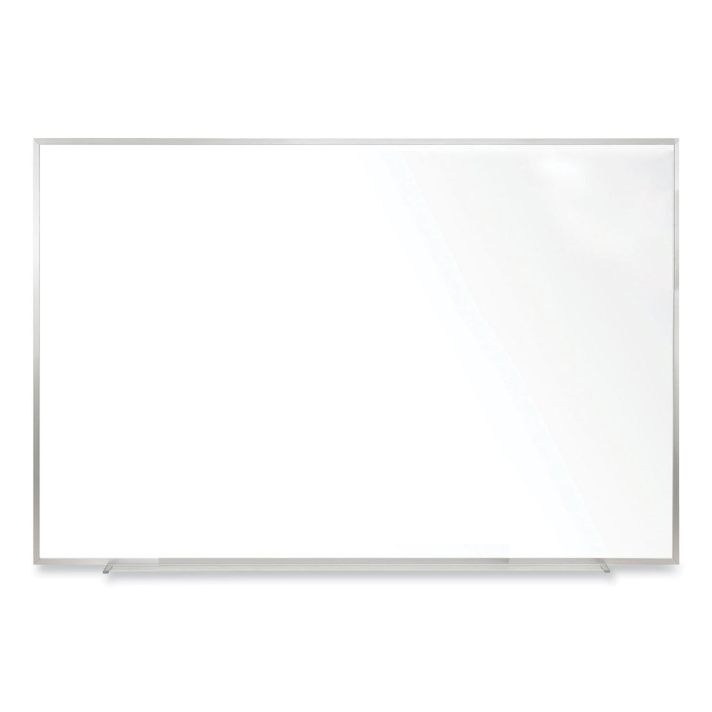 Non-Magnetic Whiteboard with Aluminum Frame, 48.63 x 48.47, White Surface, Satin Aluminum Frame, Ships in 7-10 Business Days
