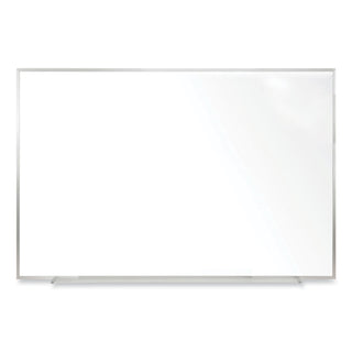 Non-Magnetic Whiteboard with Aluminum Frame, 48.63 x 48.47, White Surface, Satin Aluminum Frame, Ships in 7-10 Business Days