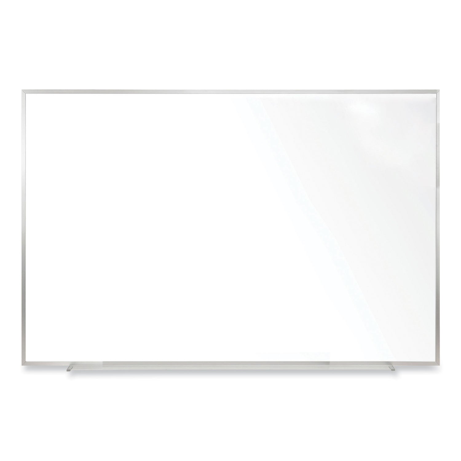 Non-Magnetic Whiteboard with Aluminum Frame, 48.63 x 48.47, White Surface, Satin Aluminum Frame, Ships in 7-10 Business Days