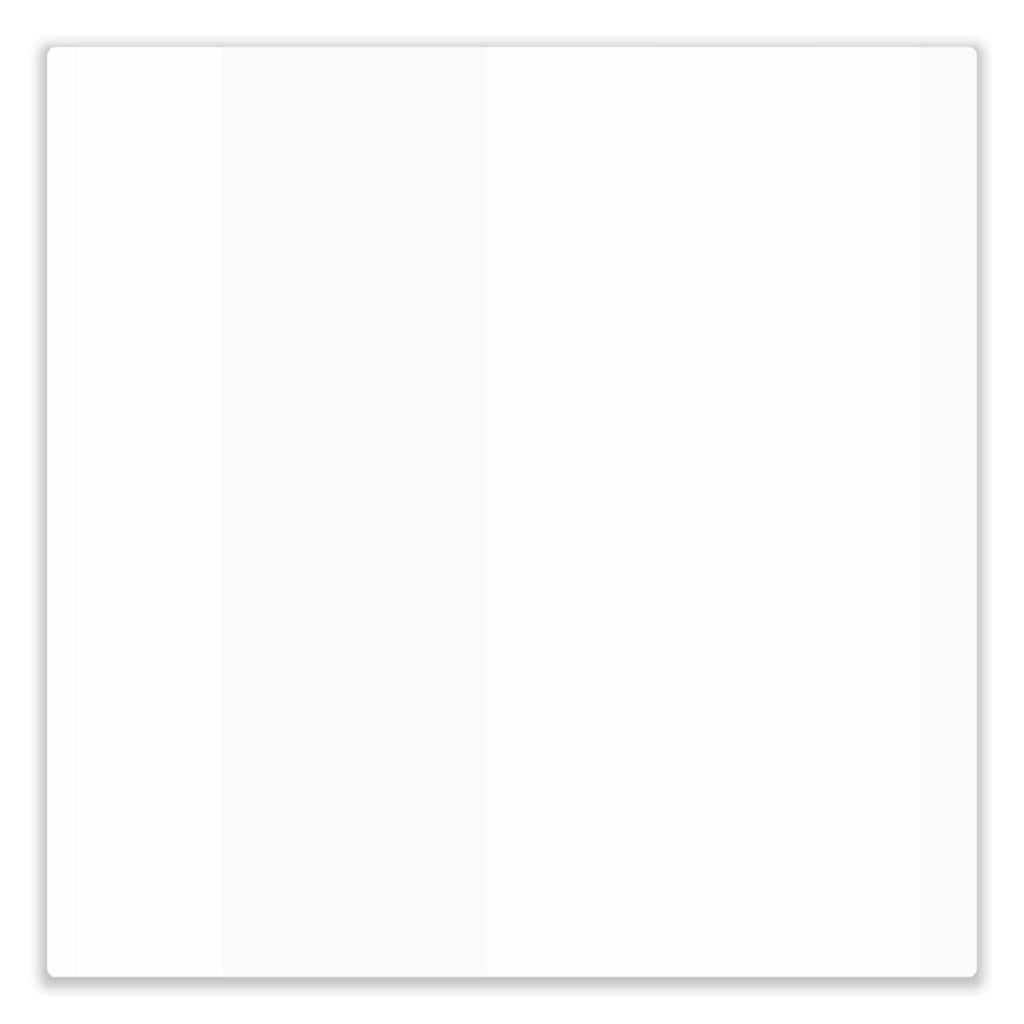 Aria Low Profile Magnetic Glass Whiteboard, 48 x 36, White Surface, Ships in 7-10 Business Days