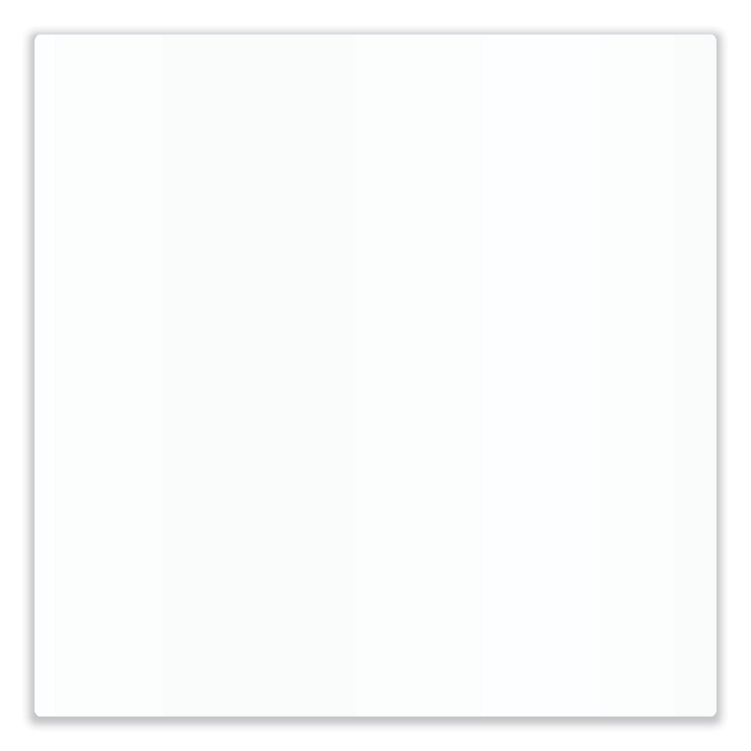 Aria Low Profile Magnetic Glass Whiteboard, 48 x 36, White Surface, Ships in 7-10 Business Days