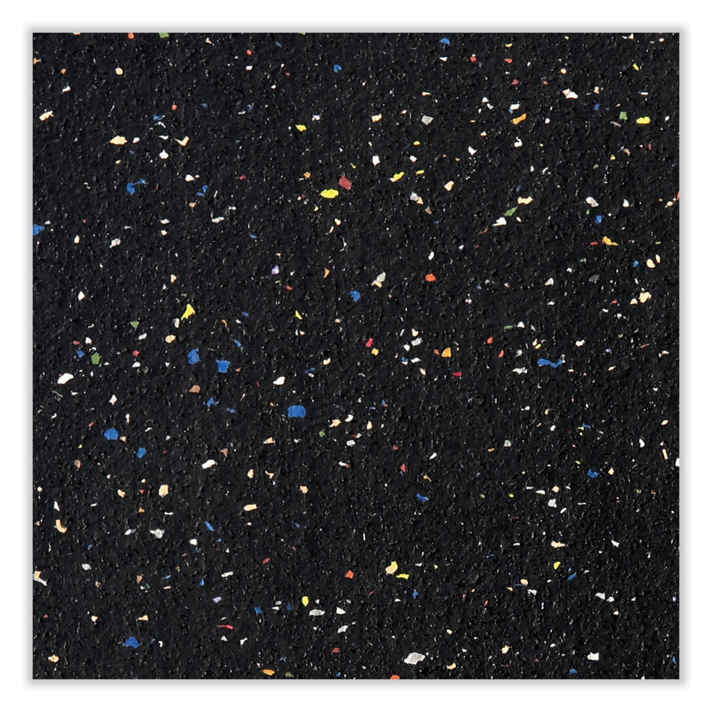 Satin Aluminum-Frame Recycled Rubber Bulletin Boards, 60.5 x 36.5, Confetti Surface, Ships in 7-10 Business Days