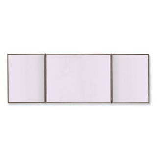 VisuALL PC Whiteboard Cabinet, Beige Fabric Bulletin Board Exterior Doors, 36x24, Aluminum Frame, Ships in 7-10 Business Days
