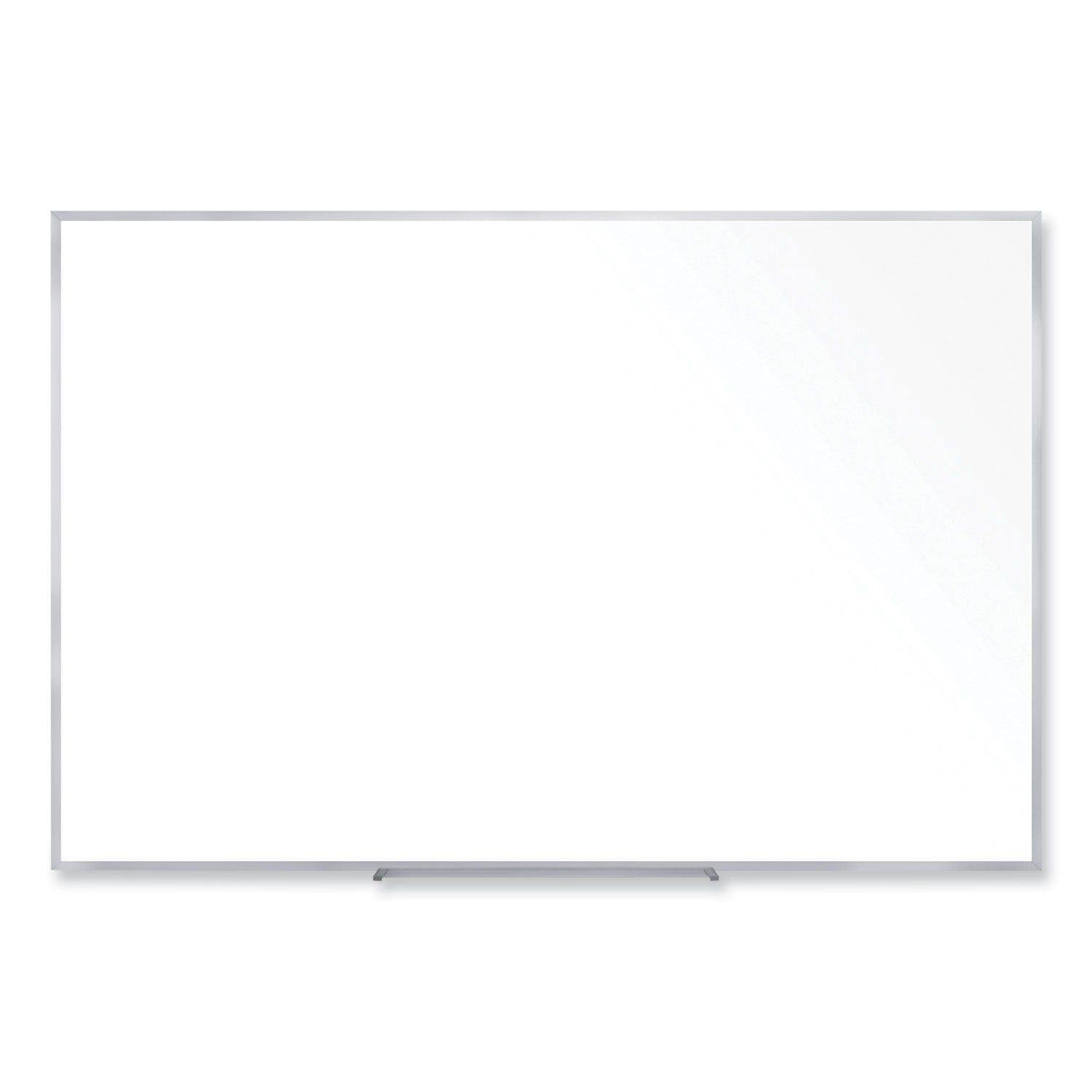 non-magnetic-whiteboard-with-aluminum-frame-7263-x-4847-white-surface-satin-aluminum-frame-ships-in-7-10-business-days_ghem2464 - 1