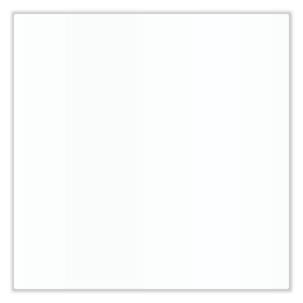 Aria Low Profile Magnetic Glass Whiteboard, 120 x 48, White Surface, Ships in 7-10 Business Days