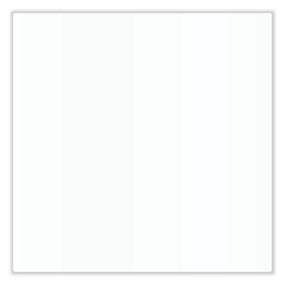 Aria Low Profile Magnetic Glass Whiteboard, 120 x 48, White Surface, Ships in 7-10 Business Days