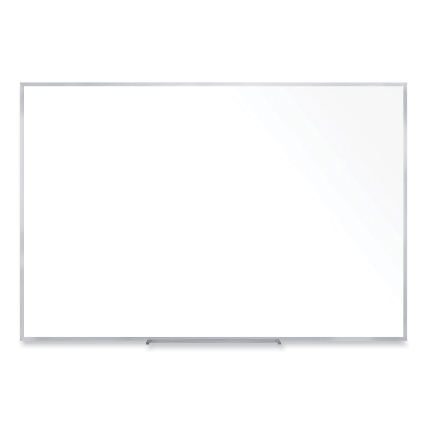 non-magnetic-whiteboard-with-aluminum-frame-6063-x-3644-white-surface-satin-aluminum-frame-ships-in-7-10-business-days_ghem2354 - 1
