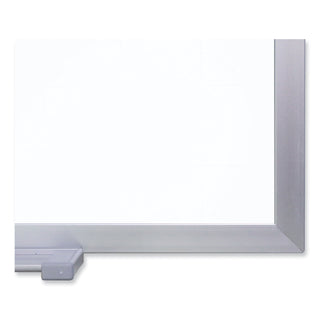 Magnetic Porcelain Whiteboard with Satin Aluminum Frame, 48.5 x 48.5, White Surface, Ships in 7-10 Business Days