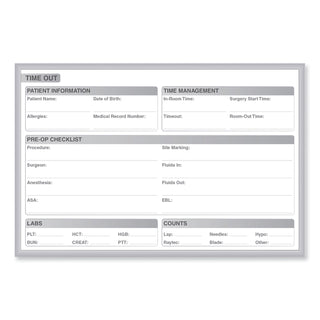 Time Out Magnetic Whiteboard, 24.5 x 18.5, White/Gray Surface, Satin Aluminum Frame, Ships in 7-10 Business Days
