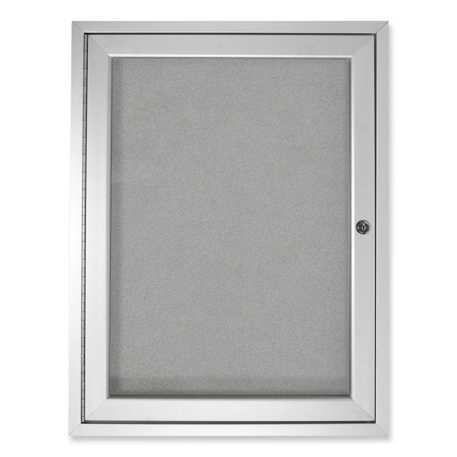 1-door-enclosed-vinyl-bulletin-board-with-satin-aluminum-frame-18-x-24-silver-surface-ships-in-7-10-business-days_ghepa12418vx193 - 1