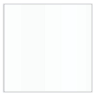 Aria Low Profile Magnetic Glass Whiteboard, 96 x 48, White Surface, Ships in 7-10 Business Days