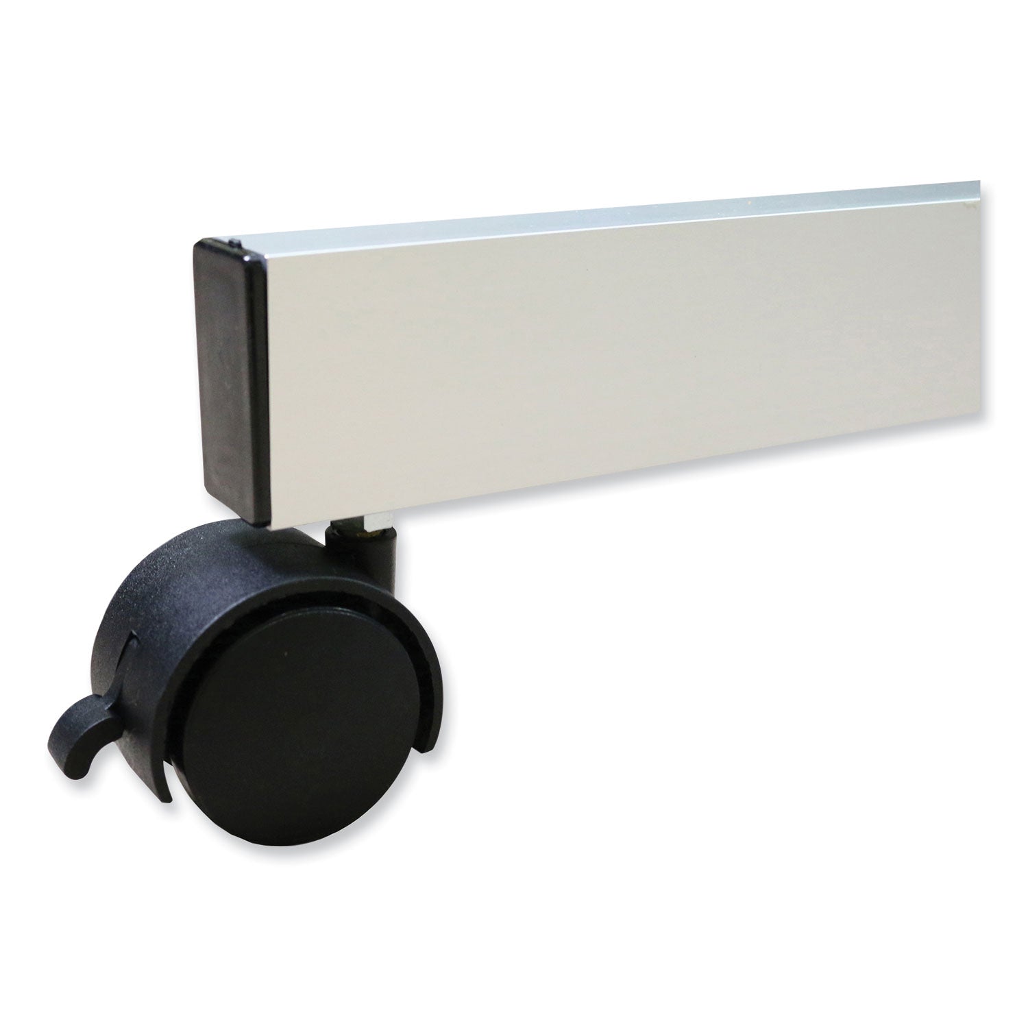 Reversible Magnetic Porcelain Whiteboard w/Satin Aluminum Frame, 101.25 x 78.25, White Surface, Ships in 7-10 Business Days