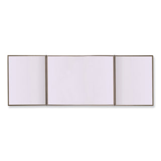 VisuALL PC Whiteboard Cabinet, Gray Fabric Bulletin Board Exterior Doors, 36x24, Aluminum Frame, Ships in 7-10 Business Days
